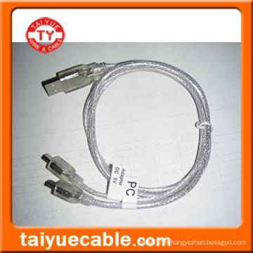 Câble USB 2.0 AM / AF Y